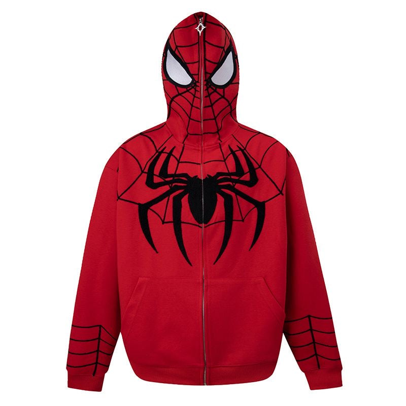 Kiminotostyle™ Spider Hoodie Zip Up