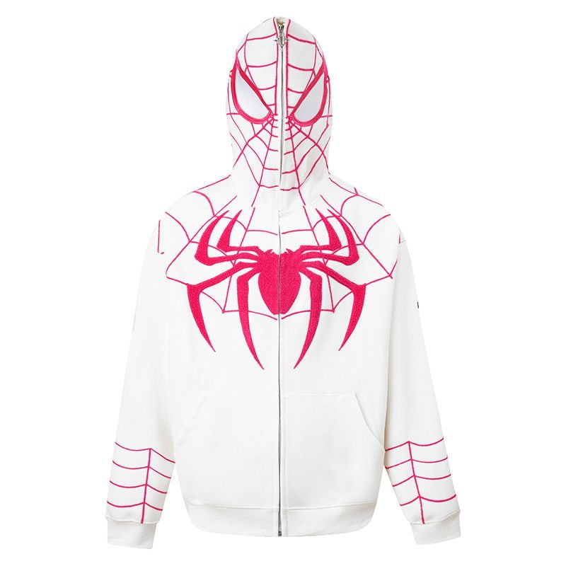 Kiminotostyle™ Spider Hoodie Zip Up