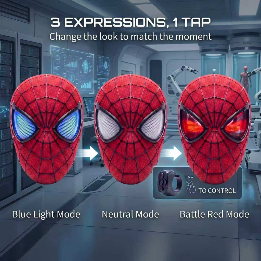 Maska S1 Spidey mrugające oczy SpiderGadżet™