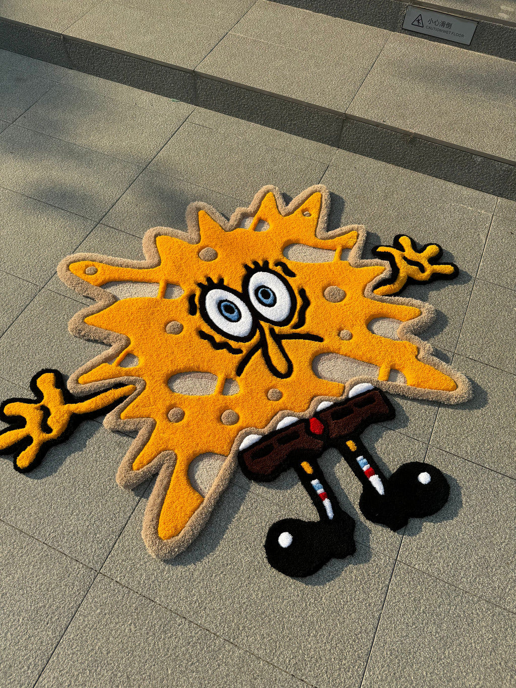 Flattened Spongebob