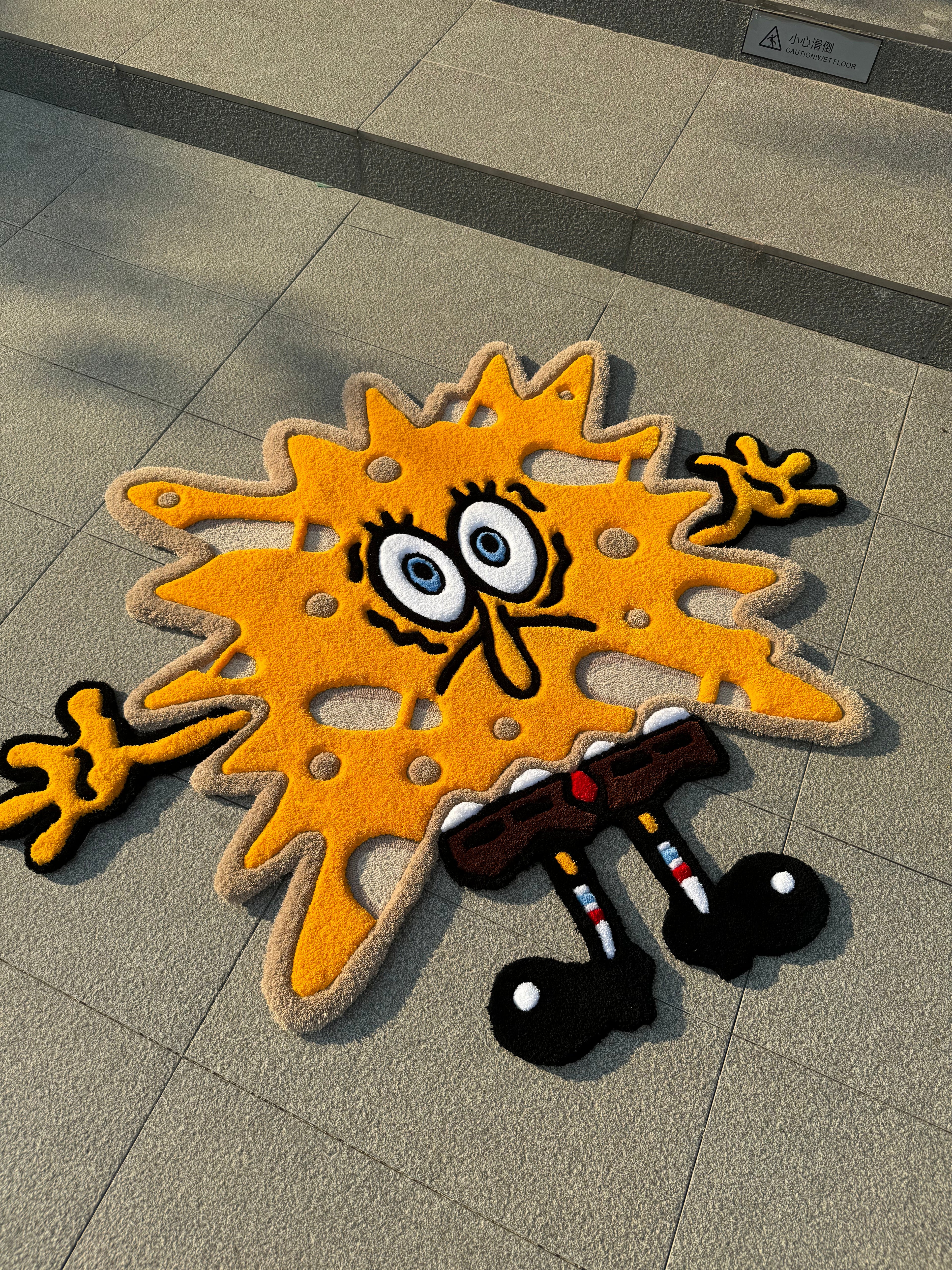 Flattened Spongebob