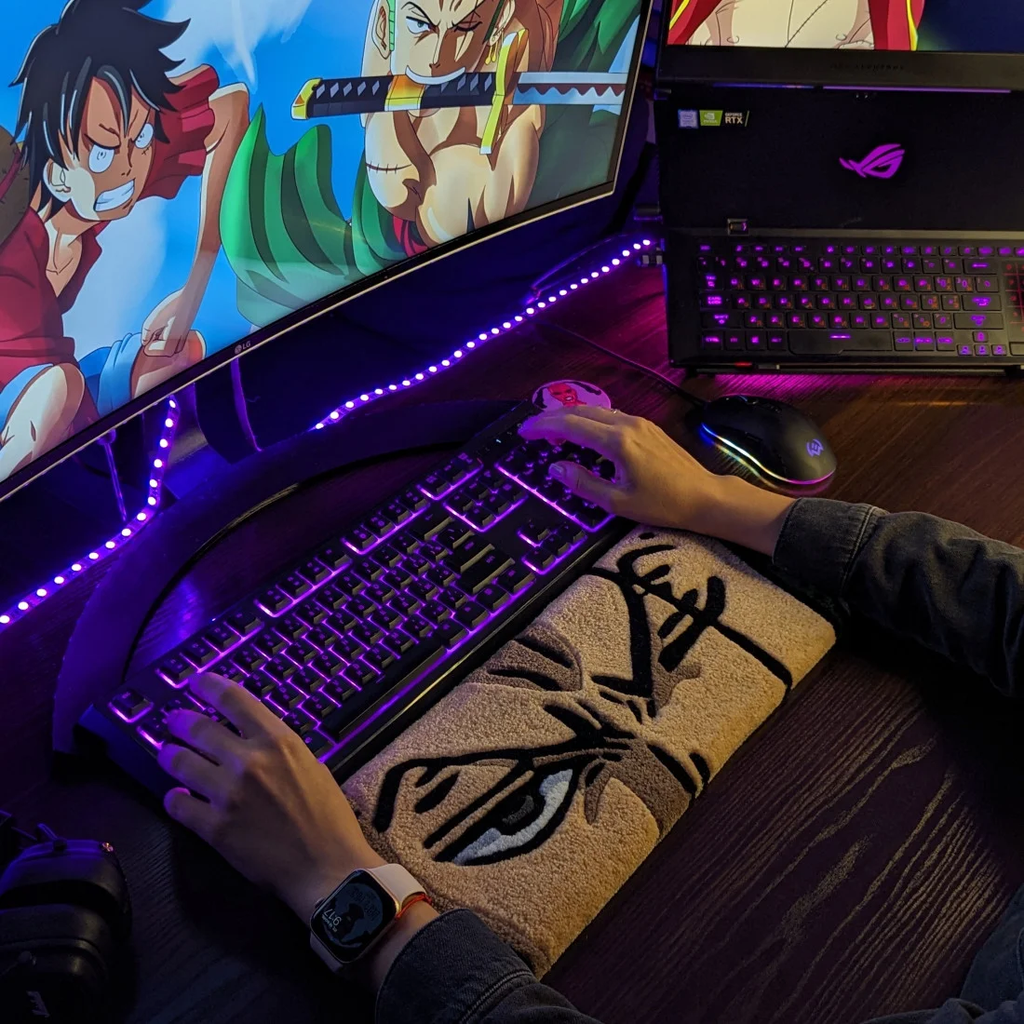 Fluffy Keyboard Rug ZOR