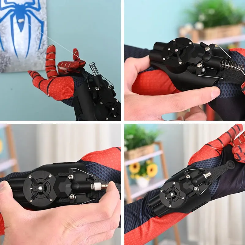 V1 (fluorescence) Web Shooter Automatic Retraction